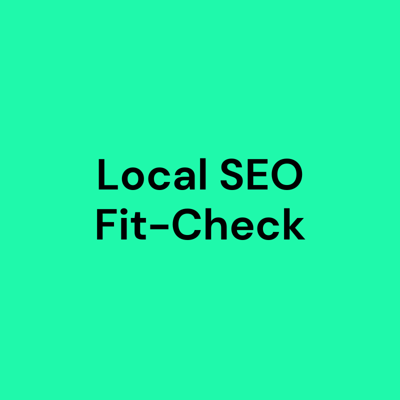 Shopify Local SEO Fit-Check (Google Meet)