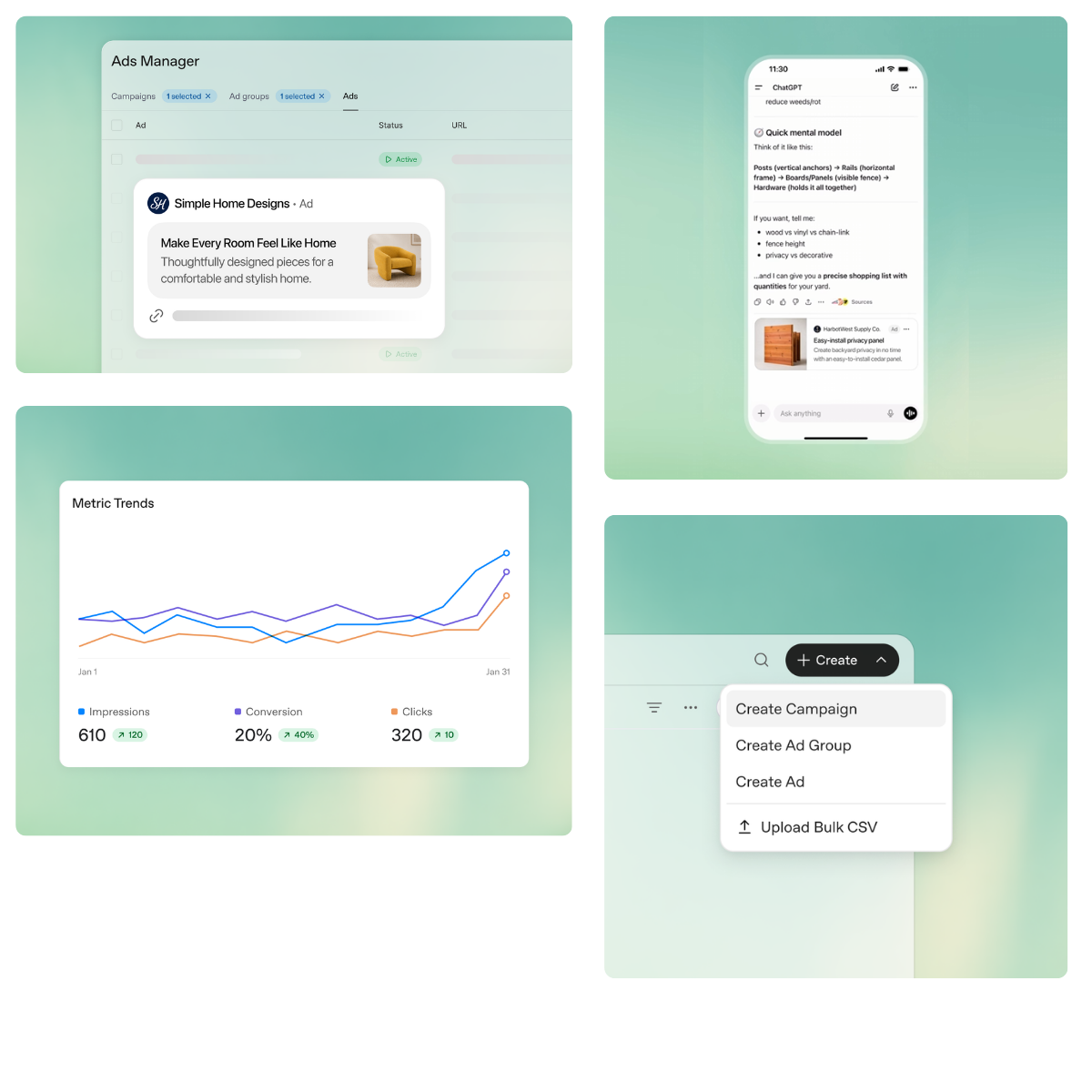 ChatGPT Ads Einrichtung, Konfiguration & Tracking