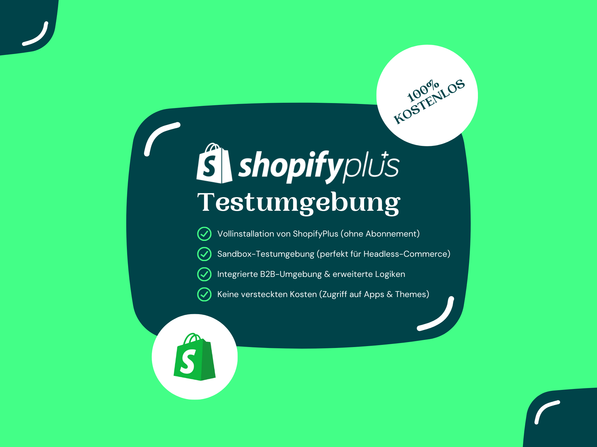 ShopifyPlus Sandbox-Testumgebung GRATIS testen (ohne zeitliche Beschränkung)