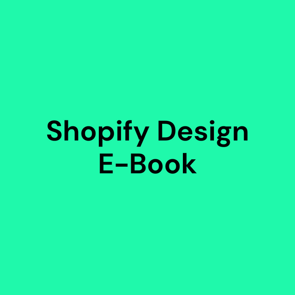 E-Book Shopify Design: Wie gutes Design Emotionen in Umsatz verwandelt