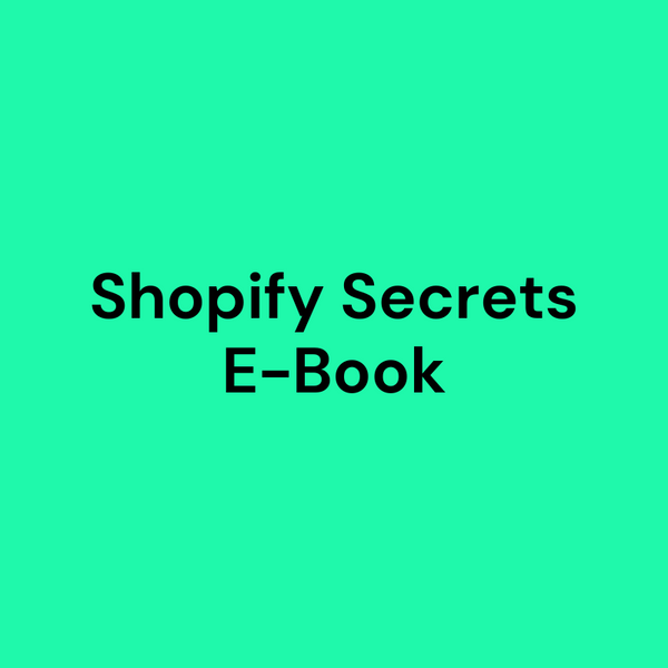 E-Book Shopify Secrets