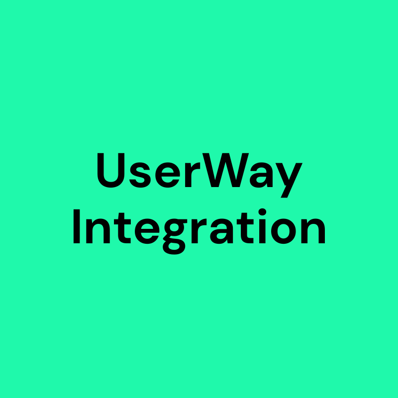 Einmaliges Audit & Implementierung von UserWay