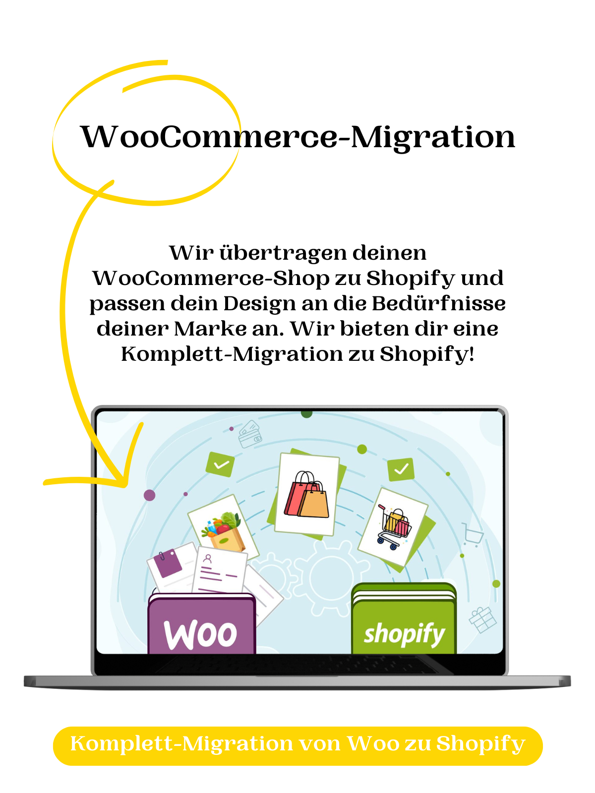 WooCommerce-Migration zu Shopify: Kostenlose Erstberatung