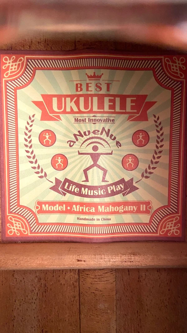 aNueNue AMM2E Concert mit Pickup Ukulele