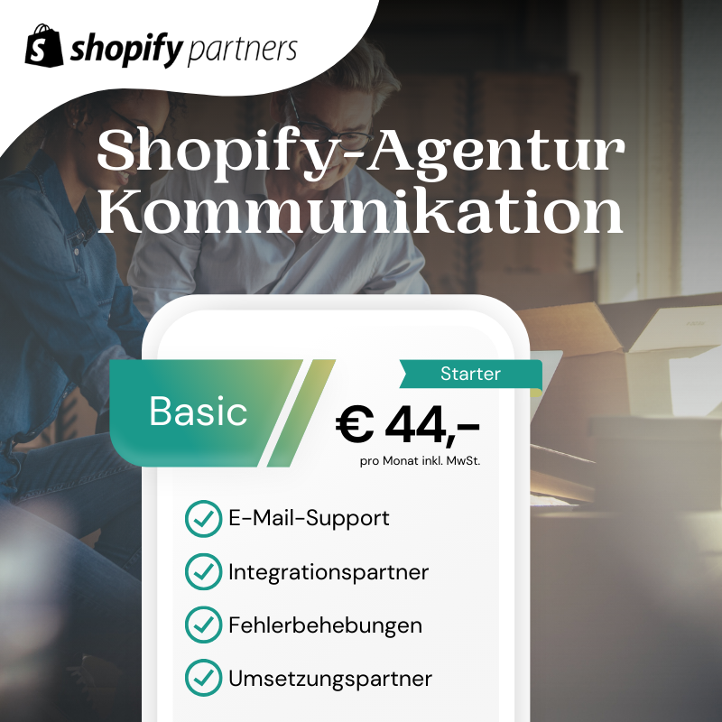 Shopify Agency Flat Rate Basic