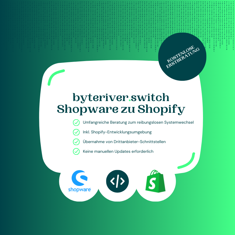 Shopware-Migration zu Shopify - Komplettlösung - Infogespräch