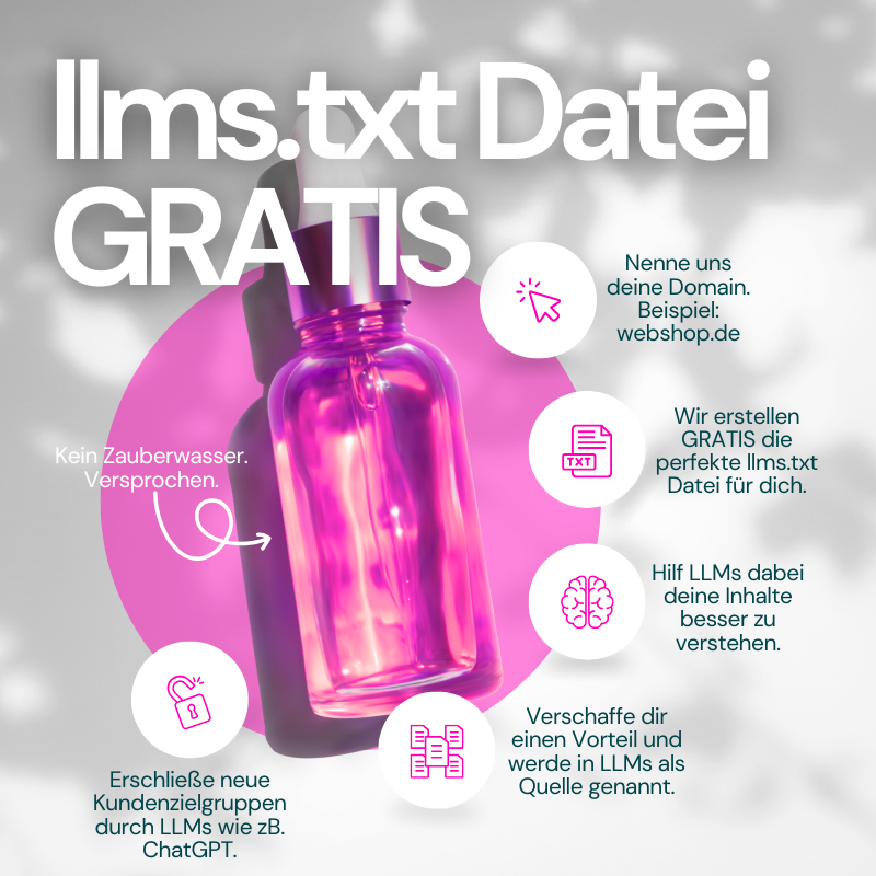 llms.txt Datei GRATIS - Perfekt für deine GEO-Strategie